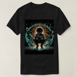 Melanine beweegt het universum: een eerbetoon t-shirt