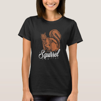 Melanine Eekhoorn Black History Month BLM Dieren W T-shirt