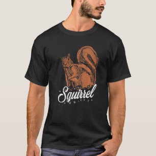Melanine Eekhoorn Black History Month BLM Dieren W T-shirt