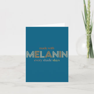 Melanine Elke Schaduw Doodt Koningin Design Kaart