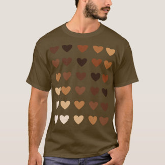 Melanine harten voor gemelaniseerde afrikaanse tro t-shirt
