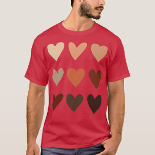 Melanine huidtoon Hartelijk dank voor de zwarte ge T-shirt