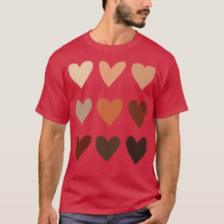 Melanine huidtoon Hartelijk dank voor de zwarte ge T-shirt