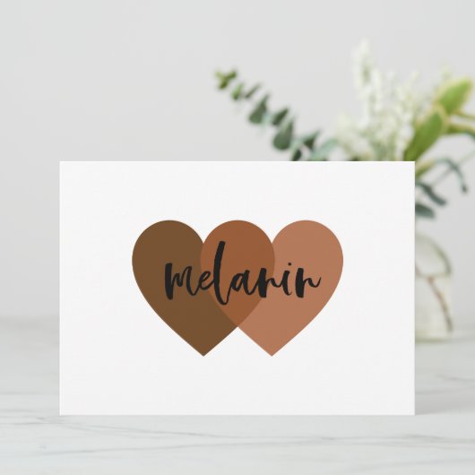 melanine kaart (Staand voorkant)