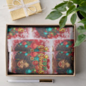 Melanine Kerstmis Zwart Koningin Melanine Vrouw Xm Tissuepapier (Geschenk)