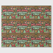 Melanine Kerstvibes Cadeaupapier (Vlak)