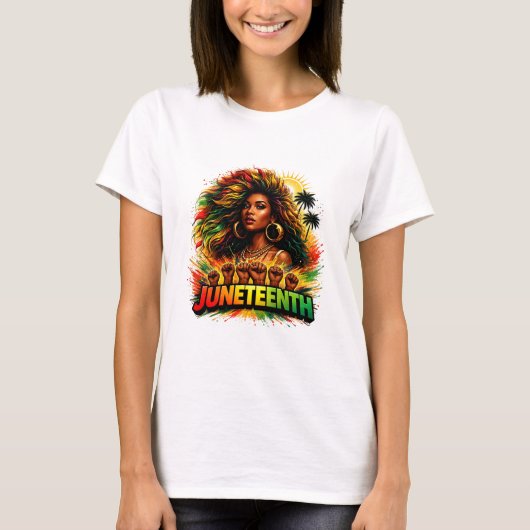 Melanine Koningin Eenheid T-shirt (Voorkant)