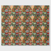 Melanine Magic Christmas Wrapping Paper Cadeaupapier (Vlak)