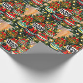 Melanine Magic Christmas Wrapping Paper Cadeaupapier (Hoek)