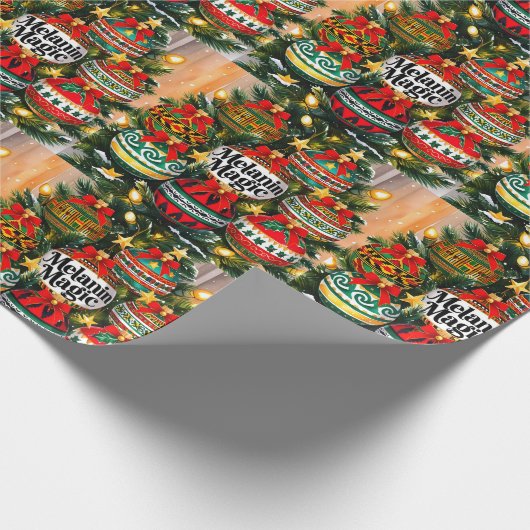 Melanine Magic Christmas Wrapping Paper Cadeaupapier (Hoek)