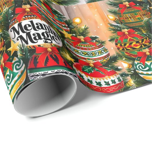 Melanine Magic Christmas Wrapping Paper Cadeaupapier (Rol Hoek)