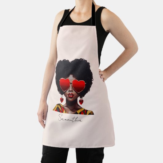 Melanine Magic: Zwarte Koningin Rocking Heart Shad Schort (Insitu)