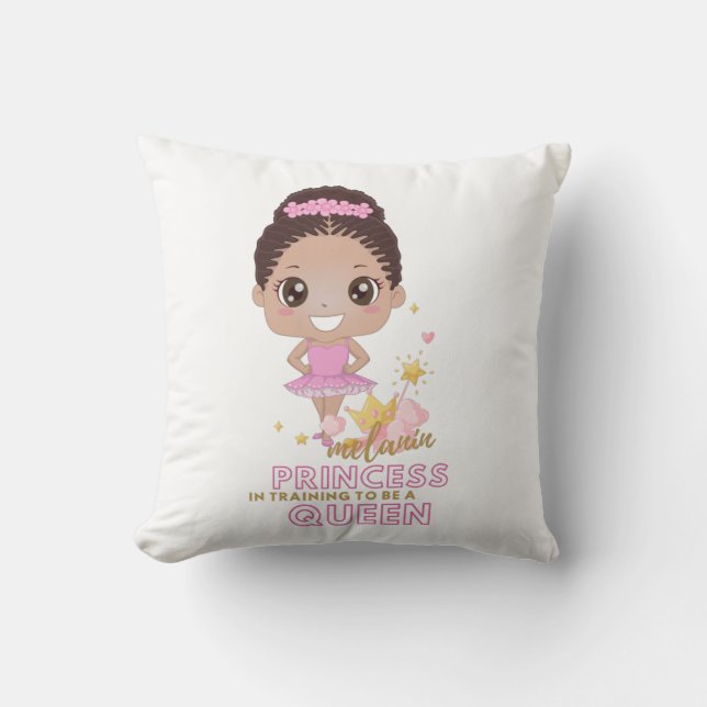 Melanine Prinses Opleiding Tot Koningin Balletdans Kussen (Voorkant)