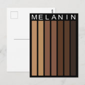 Melanine Shades Briefkaart (Voorkant / Achterkant)