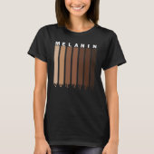 Melanine Shirt, Beauty heeft geen huidtone T-shirt (Voorkant)
