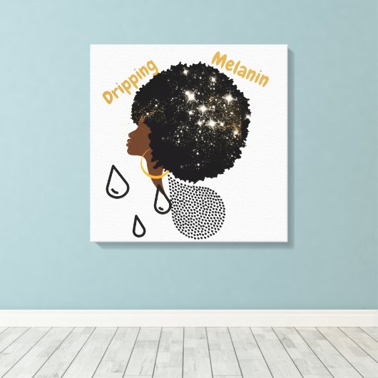 Melanine uitstoten canvas afdruk (Insitu (Houten vloer))