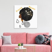 Melanine uitstoten canvas afdruk (Insitu (Woonkamer))