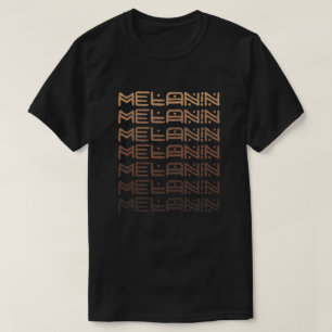 Melanineschoppen afrikaans t-shirt