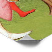 Melanion races tegen Atalanta Poster (Hoek)