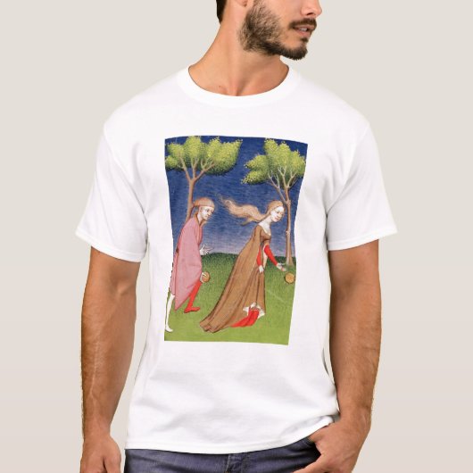 Melanion races tegen Atalanta T-shirt (Voorkant)