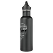 Melanoma Awareness Support Heart Waterfles (Rechts)