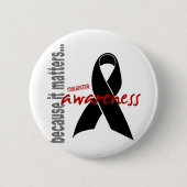 Melanoma-bewustzijn Ronde Button 5,7 Cm (Voorkant)