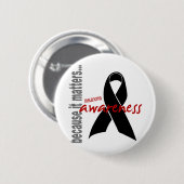 Melanoma-bewustzijn Ronde Button 5,7 Cm (Voorkant /achterkant)