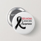 Melanoma Cancer Awareness Rib Ronde Button 5,7 Cm (Voorkant /achterkant)