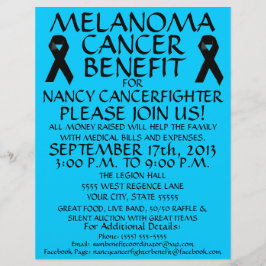 Melanoma Cancer Benefit Flyer