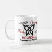 Melanoma Celtic Butterfly 3 Koffiemok (Links)