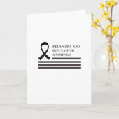 Melanoma en van de Huid Kanker van de Strijd van Kaart (Gele Bloem)