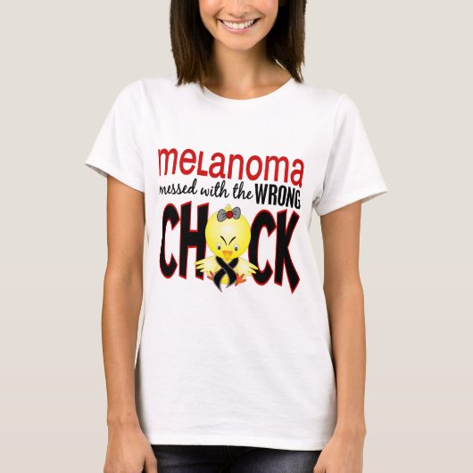 Melanoma heeft het mis t-shirt (Voorkant)