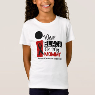 Melanoma ik Draag zwart voor mijn moeder 9 T-shirt