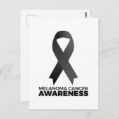 Melanoma-kankervoorlichting Briefkaart (Voorkant / Achterkant)