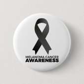 Melanoma-kankervoorlichting Ronde Button 5,7 Cm (Voorkant)