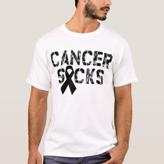 Melanoma Sucks T-shirt (Voorkant)
