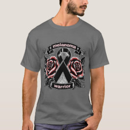 Melanoma Warrior – Tattoo Roos & lint AwaT-Shirt T-shirt