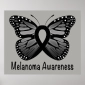 Melanoom Awareness: Butterfly Poster (Voorkant)