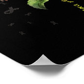 Melanoom Awareness Sunflower Shirt Poster (Hoek)