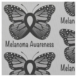 Melanoom Awareness: Vlinder Stof