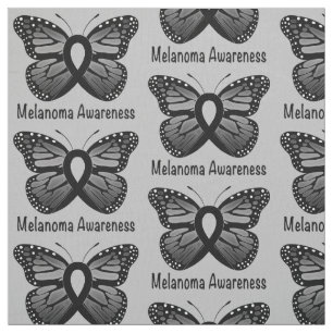 Melanoom Awareness: Vlinder Stof