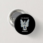 Melanoom-bewustzijn - Aangepaste zondebok Ronde Button 3,2 Cm (Voorkant /achterkant)