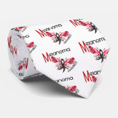 Melanoom/huidkanker BUTTERFLES 3.1 Stropdas (Opgerold)