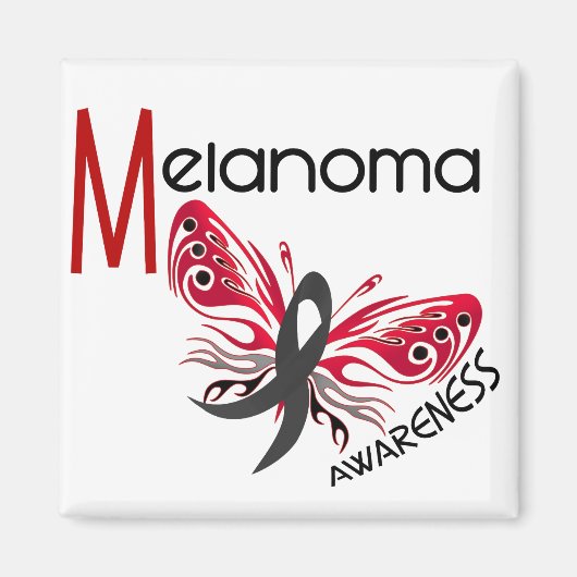 Melanoom / huidkanker VLINDER 3.1 Magneet (Voorkant)