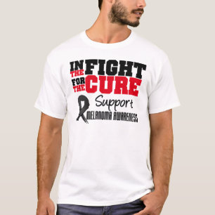 Melanoom in de strijd voor de kuur t-shirt