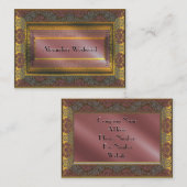 MeLark Celia Elegant II Victoriaans Visitekaartje (Voorkant / Achterkant)