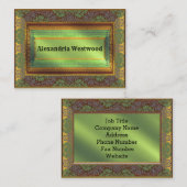 MeLarks Elegant Chic Classic Professional Visitekaartje (Voorkant / Achterkant)