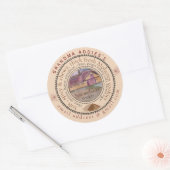 melasse cookie groot aanpassen ronde sticker (Envelop)