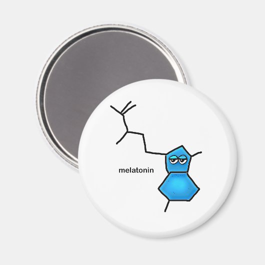 Melatonin Magnet (Voorkant / Achterkant)