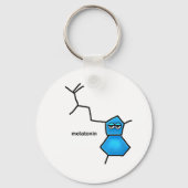 Melatonin Neurotransmitter Sleutelhanger (Voorkant)